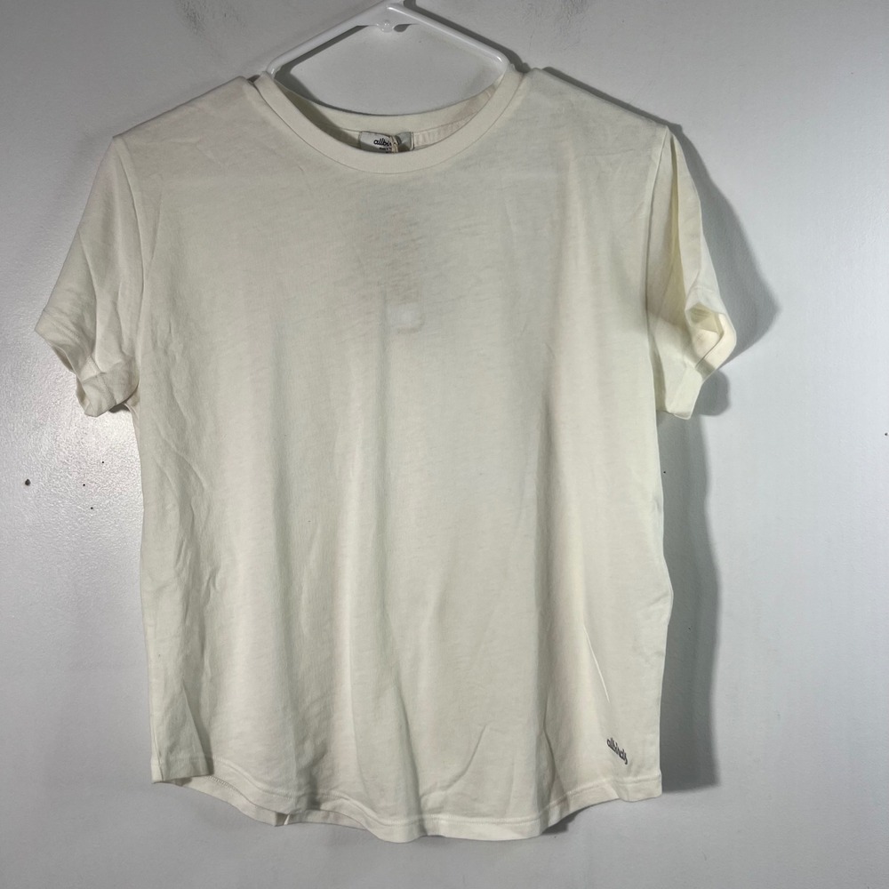 Womens‎ Allbirds Anytime Tee Natural White S Short Sleeve NWT